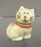 (image for) White Cat Cookie Jar