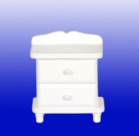 (image for) White Nightstand