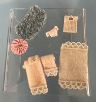 1/24th Peach Bathroom Towels and Accessories