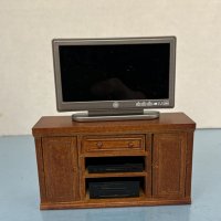 (image for) Console Table with Flat Screen TV