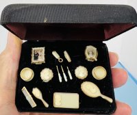 (image for) Elegant Victorian Dresser Set and Pictures in Frames