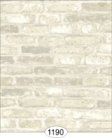 (image for) Tumbled Brick - White