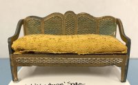 (image for) 1/24th Vintage Metal Settee