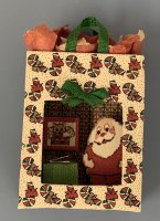 (image for) Christmas Bag with Santa Inside