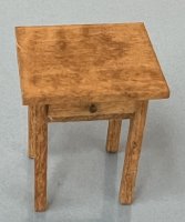 (image for) 1/24th Square Pine Finish Table