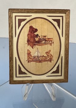 (image for) Wood Framed Children's room print