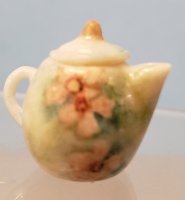 Ceramic Teapot with Flowers