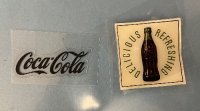 (image for) Coca Cola stick on 3 D signs