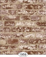 (image for) Distressed Brick - Brown - 1959