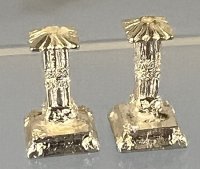 (image for) Silver Square Candle Sticks