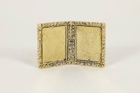 Double Picture Frame Gold Finish