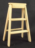 (image for) Unfinished Wooden Ladder