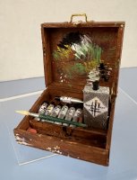 (image for) Painter's box of paints