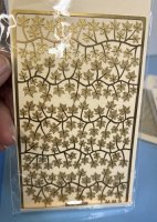 (image for) Engraved Brass Ivy Plants sheet