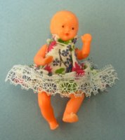 (image for) Vintage Hard Plastic Baby