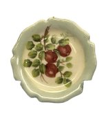 Handpainted Porcelain Apple Plate (image for) Handpainted Porcelain Apple Plate