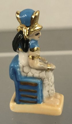 Egyptian God in Blue-3