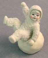 (image for) Department 56 Snowaby Playing on Snowball