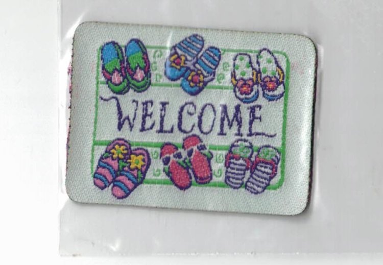 (image for) Beach Themed Welcome Mat - Click Image to Close