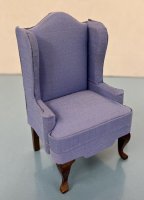 (image for) Blue Wing Back Chair