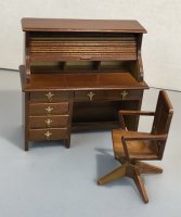 (image for) Rolltop Desk and Chair