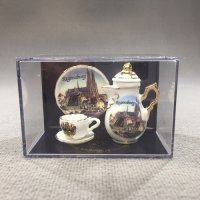 (image for) Reutter Porzellan Porcelain Dollhouse Miniatures Regensburg Tea Set