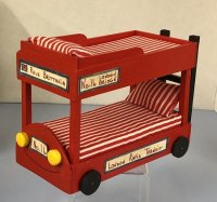 (image for) Children's London Bus Bunkbed