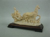 (image for) Horse Drawn Carriage Statue