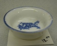 (image for) Antique Bowl with "Home Sweet Home"