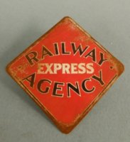 (image for) Tin Sign Railway Express Agency