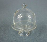 (image for) 1/24th Glass Cake Saver - Plain Glass