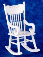 (image for) White Rocking Chair