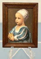 (image for) Child Portrait (PMC 14) by Margaret Nine in R. L. Gutheil Frame