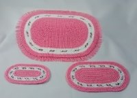 (image for) French Rose Rug Set