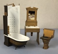 (image for) Victorian Bathroom Set in Cream