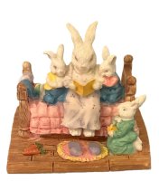 (image for) Bunny Family Reading Before Bed