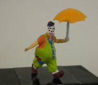 (image for) Tiny Clown with Umbrella