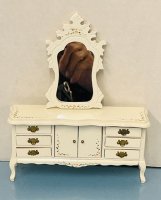 (image for) Off White Chest and Mirror