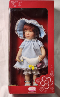 (image for) GOTZ 10 1/2" GERMAN MIZZI DOLL W/Duck BY BEATRICE PERINI NEW