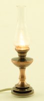 (image for) Hurricane Lamp, Antique Copper