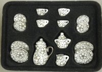 (image for) Black and White China Set