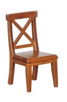 Cross Buck Chair Walnut