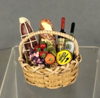 (image for) Basket of Wine and Cheese/Fruit/Meat