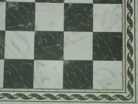 Black and White Marble Tile