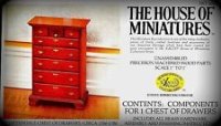 (image for) The House of Miniatures Chippendale Chest Kit