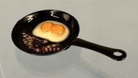 (image for) Iron Skillet with Eggs and Bacon