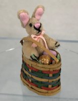 (image for) Easter Basket with bunny