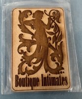 (image for) Boutique Intimates Wood Sign