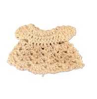 (image for) White Crocheted Dress for Baby