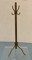 (image for) Vintage Brass Coat Rack